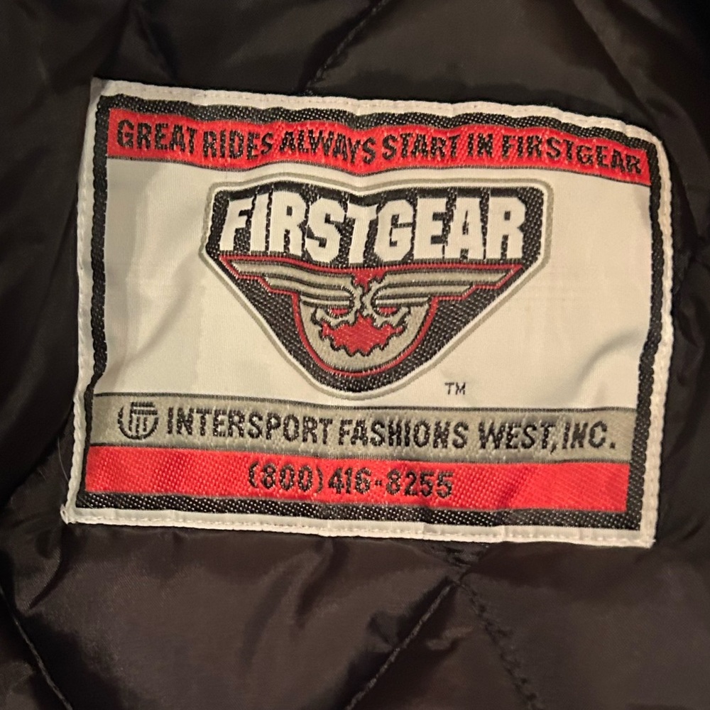 First Gear Motorcycle Jacket- S/M - Picture 2 of 8